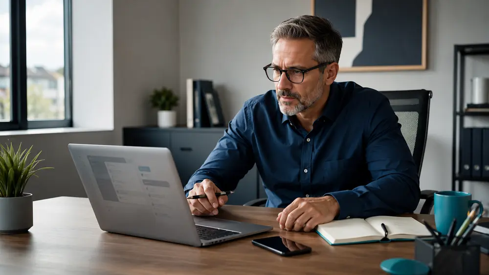 Commercial operator responding to a new qualified inquiry